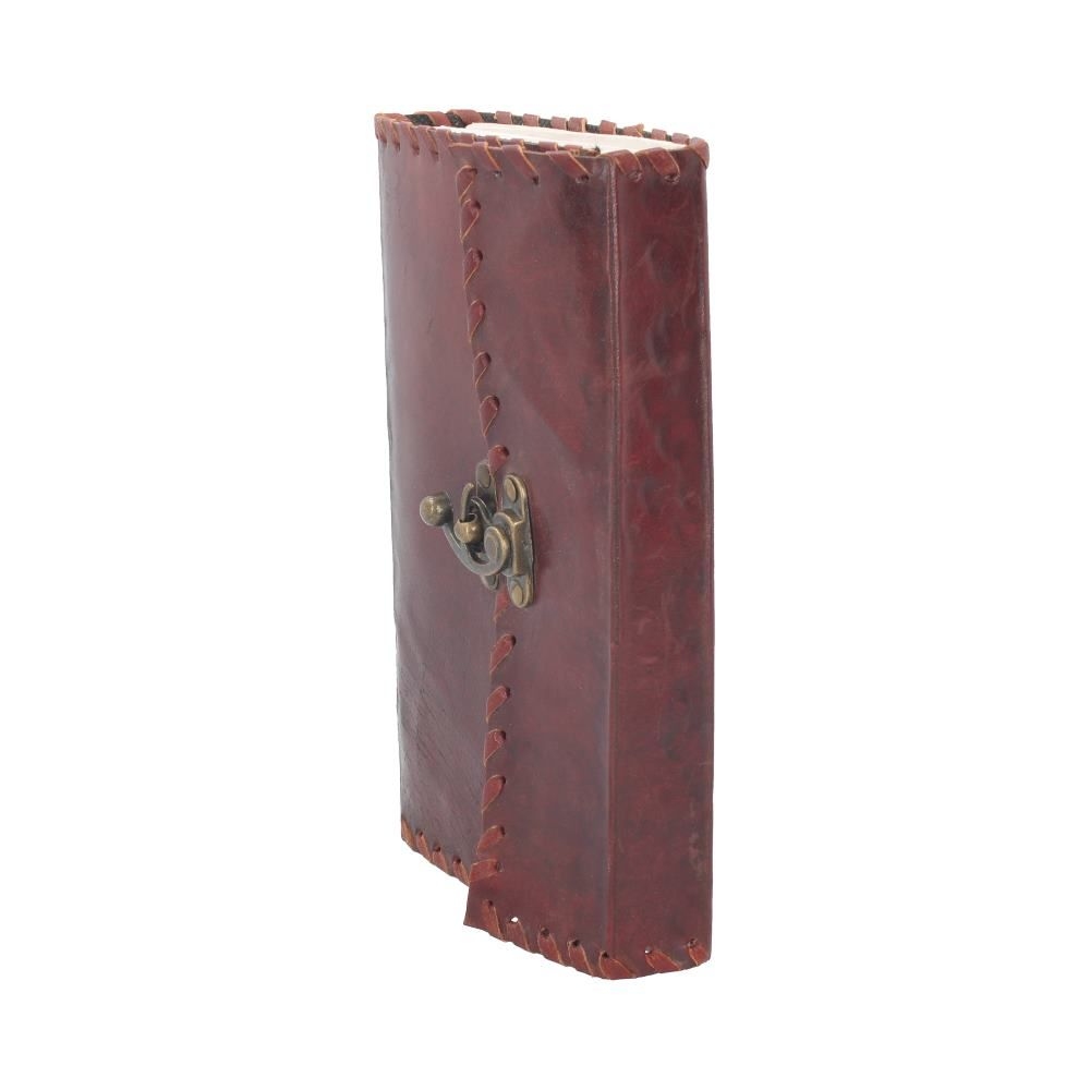 Nemesis Now - Leather Journal with Lock Journal - Red